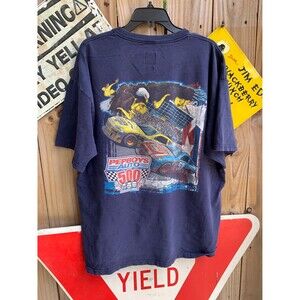 vintage Y2K NASCAR racing tee Pepboys Auto 500 Atlanta Motor Speedway Size 2XL